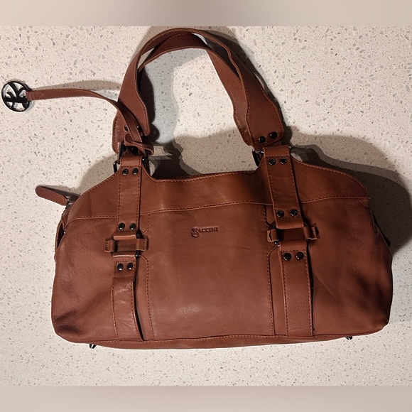 BACCINI leather GRETA tote bag. - Picture 2 of 9
